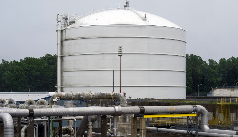 The report also said that the price per unit of natural gas in the U.S. will rise because of the higher rate of exports. (AP Photo/Cliff Owen)