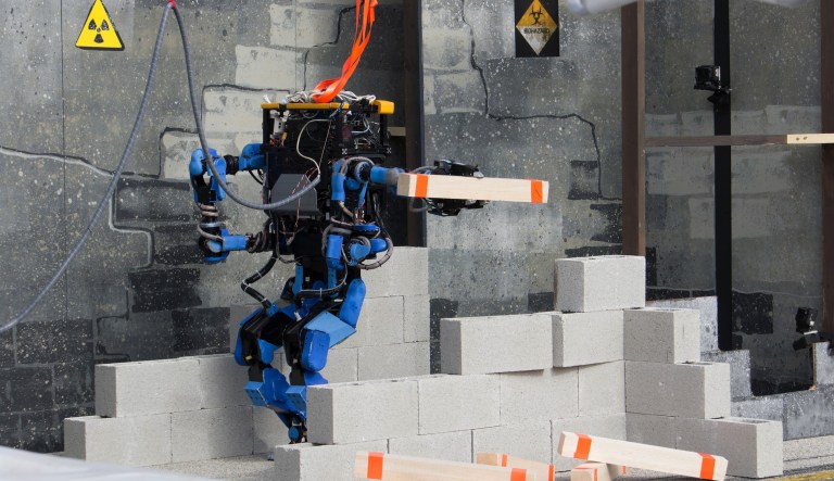 Team SCHAFTâs robot S-One.