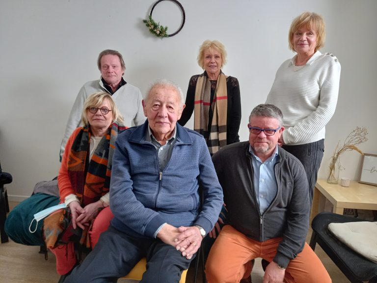 David Rossler reunited with descendants of the Bourlet family that saved him in Belgium during the Holocaust. The reunion occurred nearly 80 years after the family hid him and his mother. 