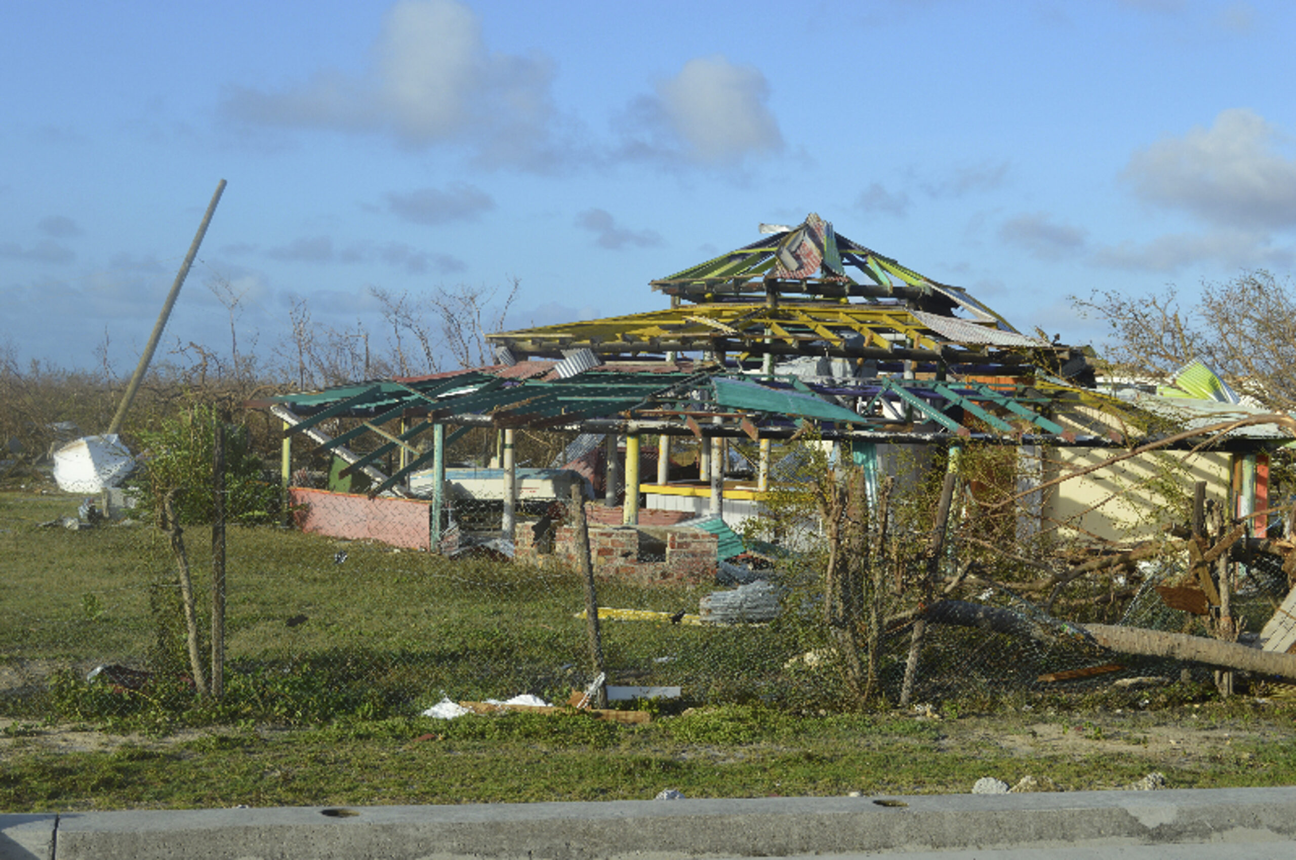 Barbuda escapes the wrath of Hurricane Jose