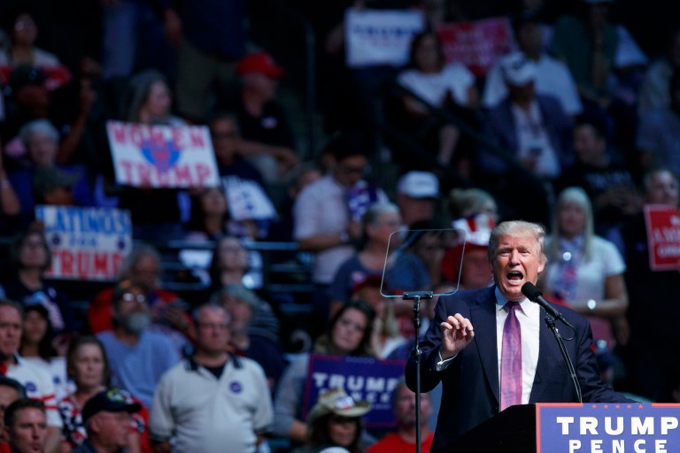 Trump's voters may tolerate more movement from him on immigration than is generally assumed. (AP Photo/Evan Vucci)