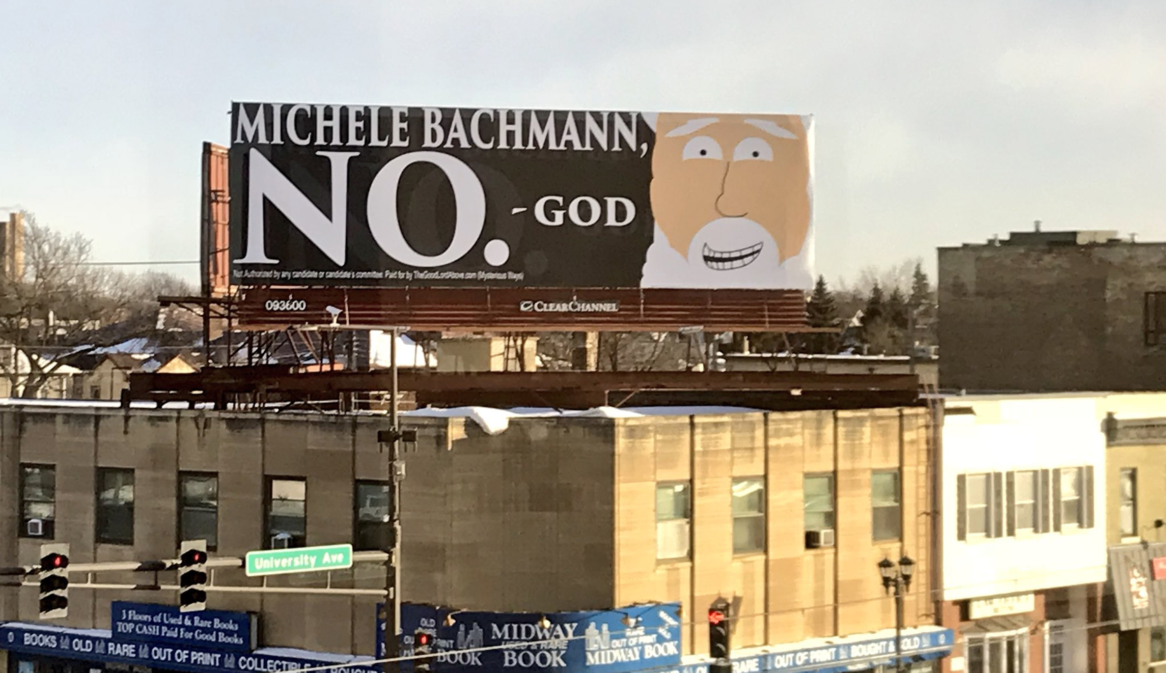 ‘God’ sends message to Michele Bachmann about potential Senate run