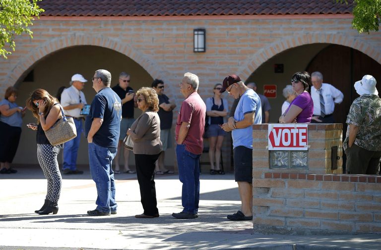 No one is even claiming to speak to or for mainstream Republican voters anymore. (AP Photo/Matt York, File)