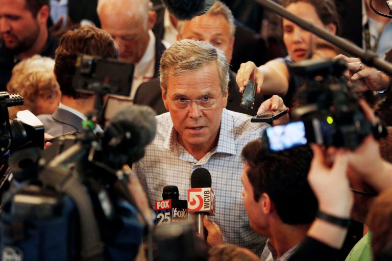 Jeb Bush, like other GOP candidates, seeks to strike a balance between his conservative principles and the shifting tide on marriage equality.