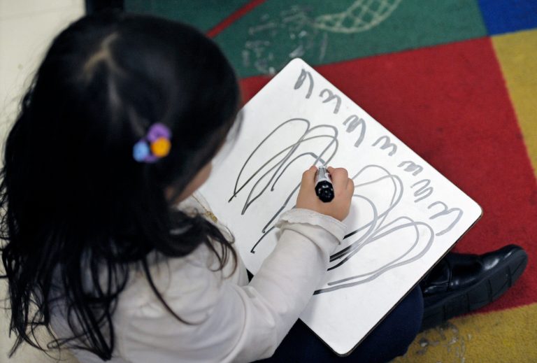NC Pre-K enrolled about 25,000 children in 2012, down from about 35,000 in 2010 after lawmakers cut its funding by 20 percent and imposed other restrictions. (AP File)