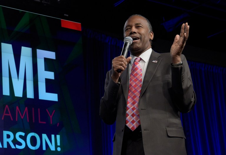 Housing a Urban Development Secretary Ben Carson urged his critics to look up the definition of the word 