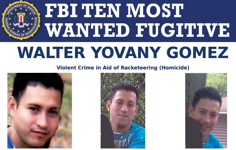 Illegal on FBI’s 10 Most Wanted List, MS-13 murder charge