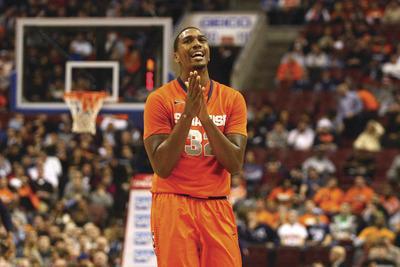 Chris Chambers/Getty Images
Kris Joseph has led No. 2 Syracuse(30-1)this season, avergaing 14.1 points a game.