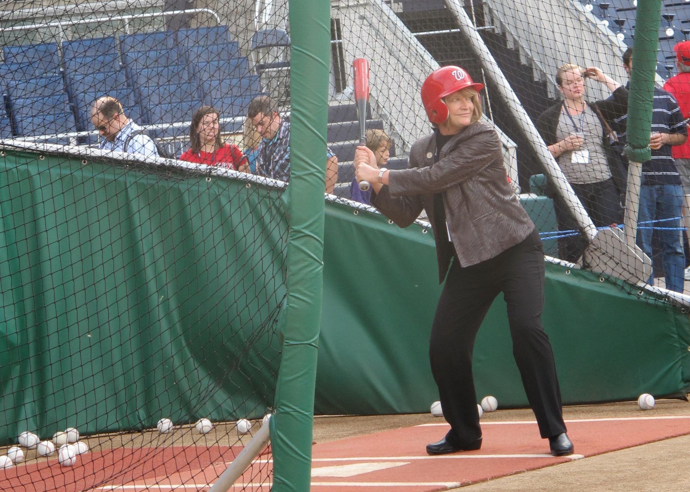 Congress takes batting practice