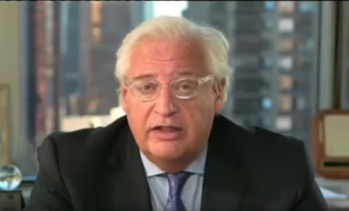 David Friedman's nomination hearing is set for 10 a.m. on Thursday in the Dirksen Senate Office Building. (Screen shot)