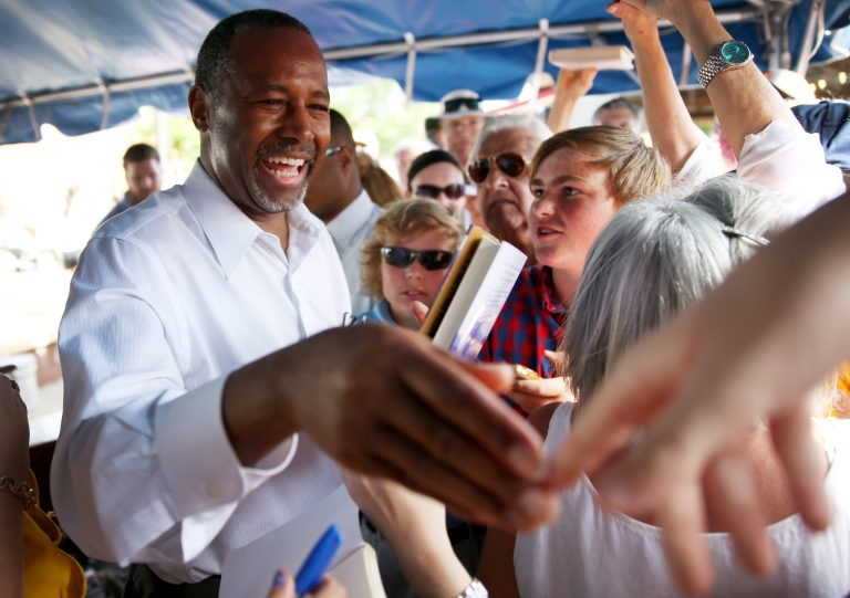 Retired neurosurgeon Ben Carson is currently fourth in the RealClearPolitics average of national polls. (Getty Images)