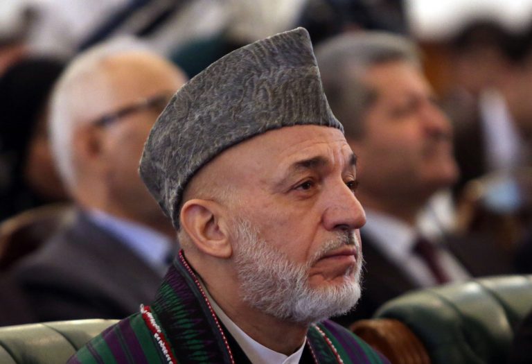 Afghanistan’s Karzai takes one last swipe at US