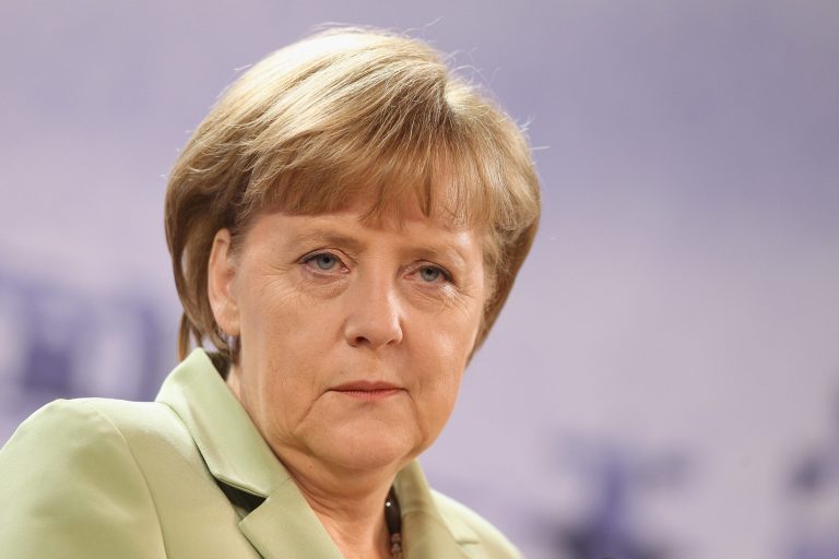 German Chancellor Angela Merkel has called on her countrymen to attend a Sept. 14th national rally against anti-Semitism organized by the Central Council of Jews in Germany. (Sean Gallup/Getty)
