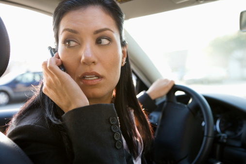 A new Maryland law means drivers who are emailing, texting or talking without a hands-free device can be pulled over and issued a $100 ticket just for using their phones. (Photo: Thinkstock)