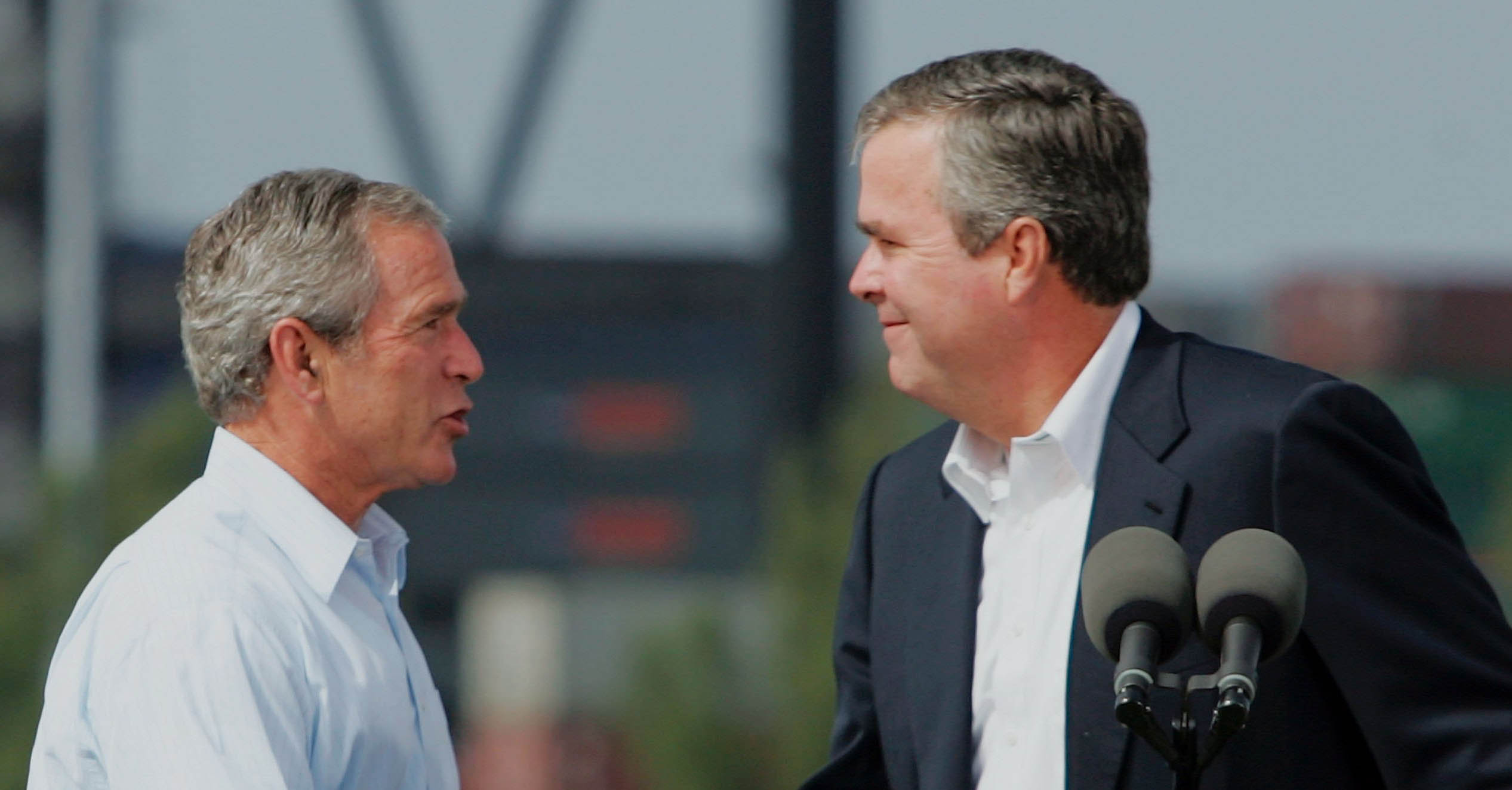 One of Jeb Bush’s top Israel advisers? George W. Bush