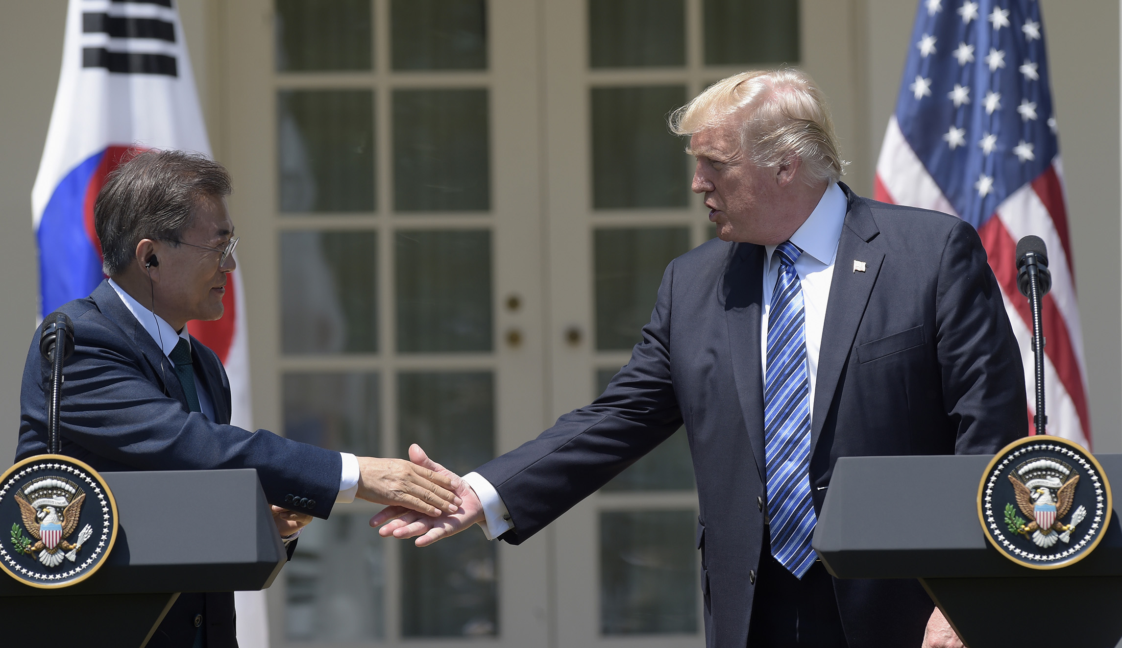 Trump: North Korean aggression requires ‘determined response’