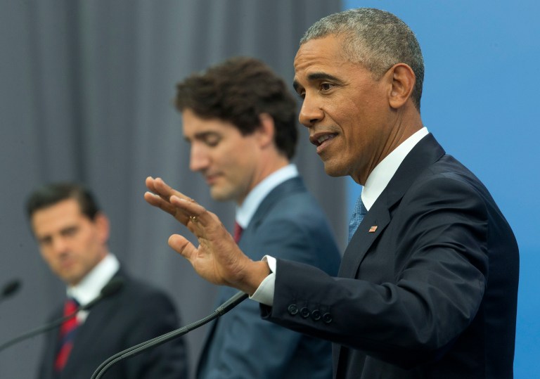 President Obama was the only of the 