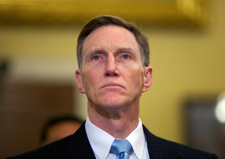 FILE - In this Nov. 14, 2013, file photo, Transportation Security Administration (TSA) Administrator John Pistole testifies on Capitol Hill in Washington. Pistole says hardened jihadists in Syria known as the Khorasan group represent 