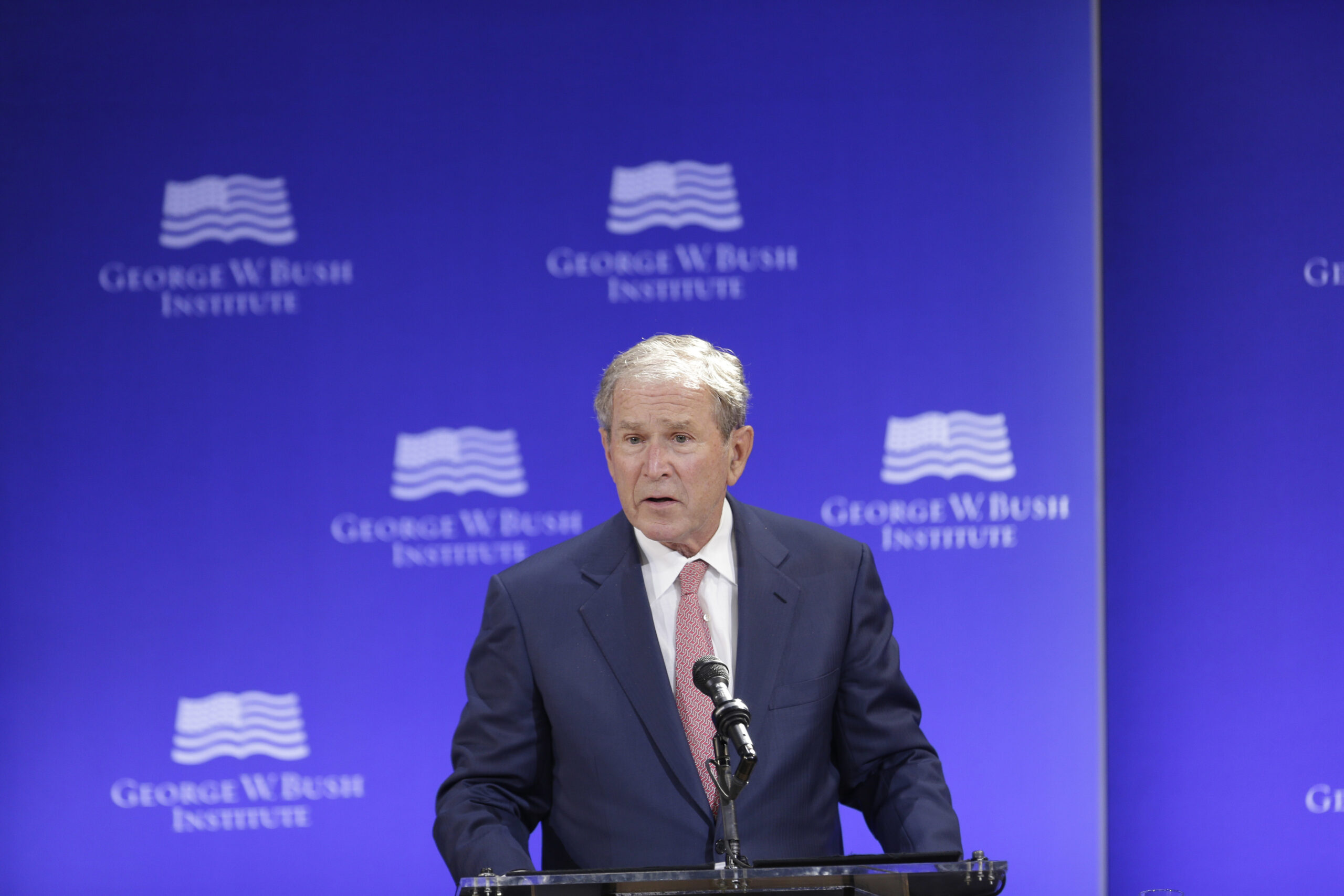 George W. Bush personally tailored speech seen as implicit rebuke of Trump: Report