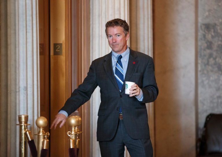 Sen. Rand Paul, R-Ky., said on Fox News Wednesday that President Obama's fear-mongering on the national debt is making it harder to solve the nation's problems. (AP Photo)