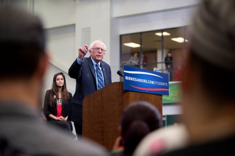 The Democratic candidate rejected the Republican argument that Social Security needs to be cut. (AP Photo/Kevin Wolf)