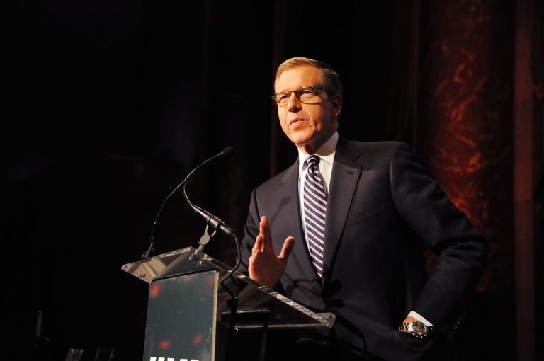 Brian Williams, currently on a six-month suspension as anchor of NBC's 