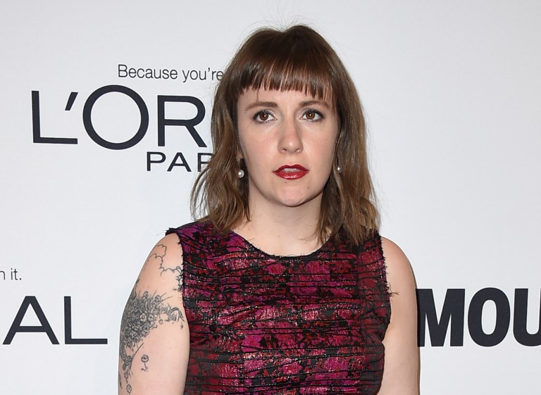 Lena Dunham covets the status of those mothers who have boldly cast aside their children. (Photo by Jordan Strauss/Invision/AP, File)