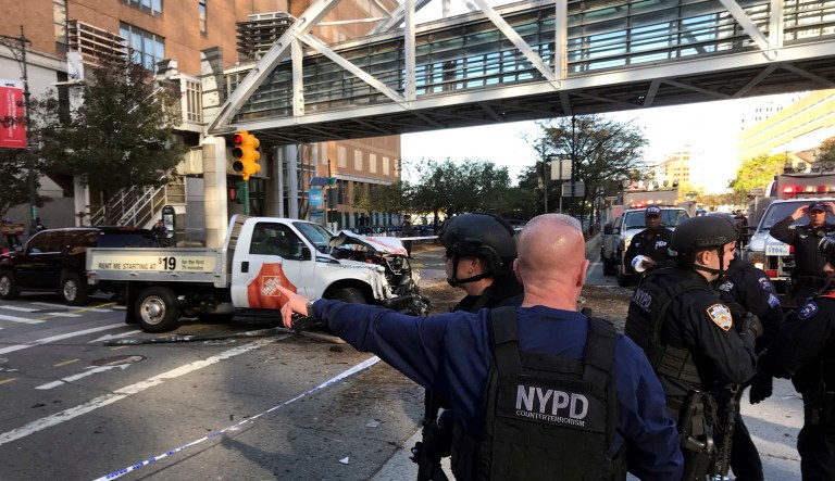 NYPD deputy commissioner said the suspect, who was shot and wounded by police, appeared to have planned the attack for 