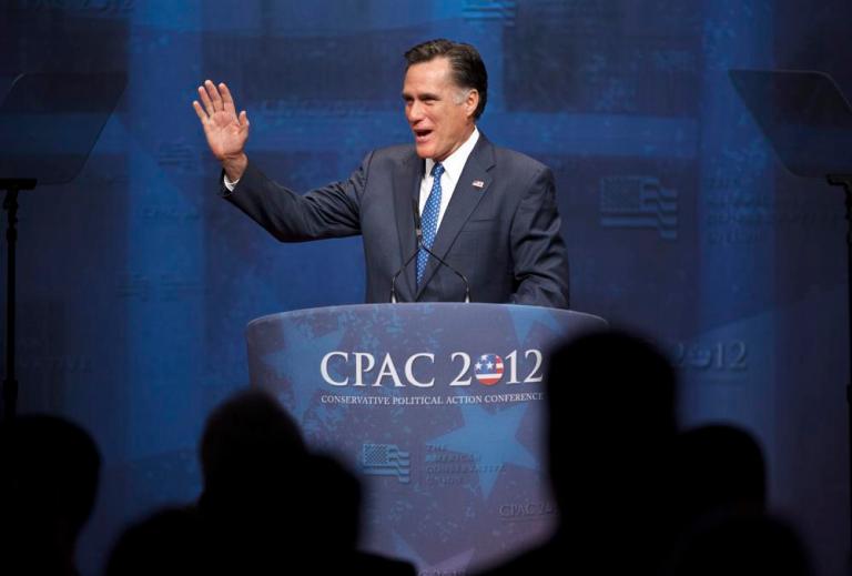Mitt Romney wins CPAC straw poll