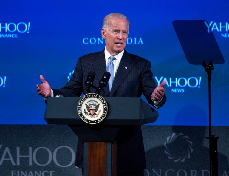 If he were to jump in the race in the next week, Joe Biden would likely not participate in the first Democratic debate on Oct. 13 in Las Vegas. (AP Photo)