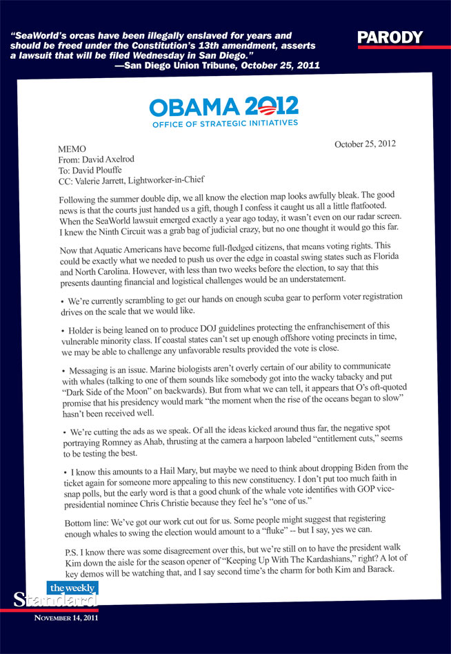 In search of the great white whale vote