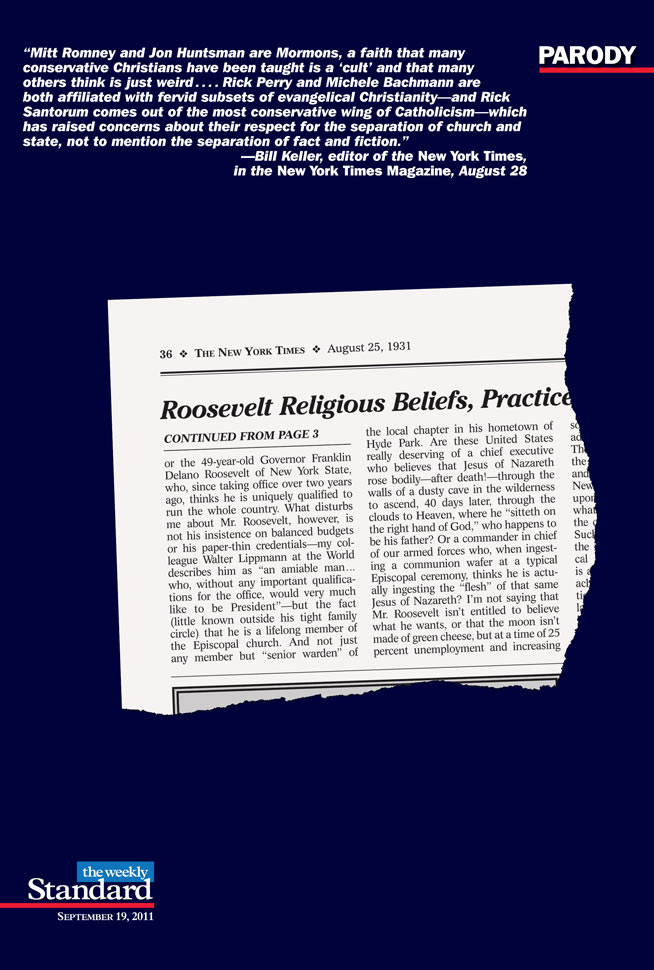 FDR’s Weird, Old-Time Religion