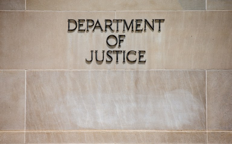 Justice quickly took down the tweet, but it was captured by the Independent Journal Review and others. (AP Photo/Andrew Harnik)