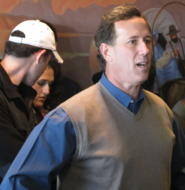 Santorum tries to defend ’08 Romney endorsement