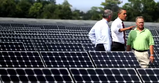 New Obama ad defends energy policy, Solyndra