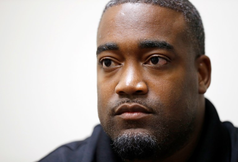 Mark Hughes is a Democrat who supports the Second Amendment. (AP Photo/Eric Gay)