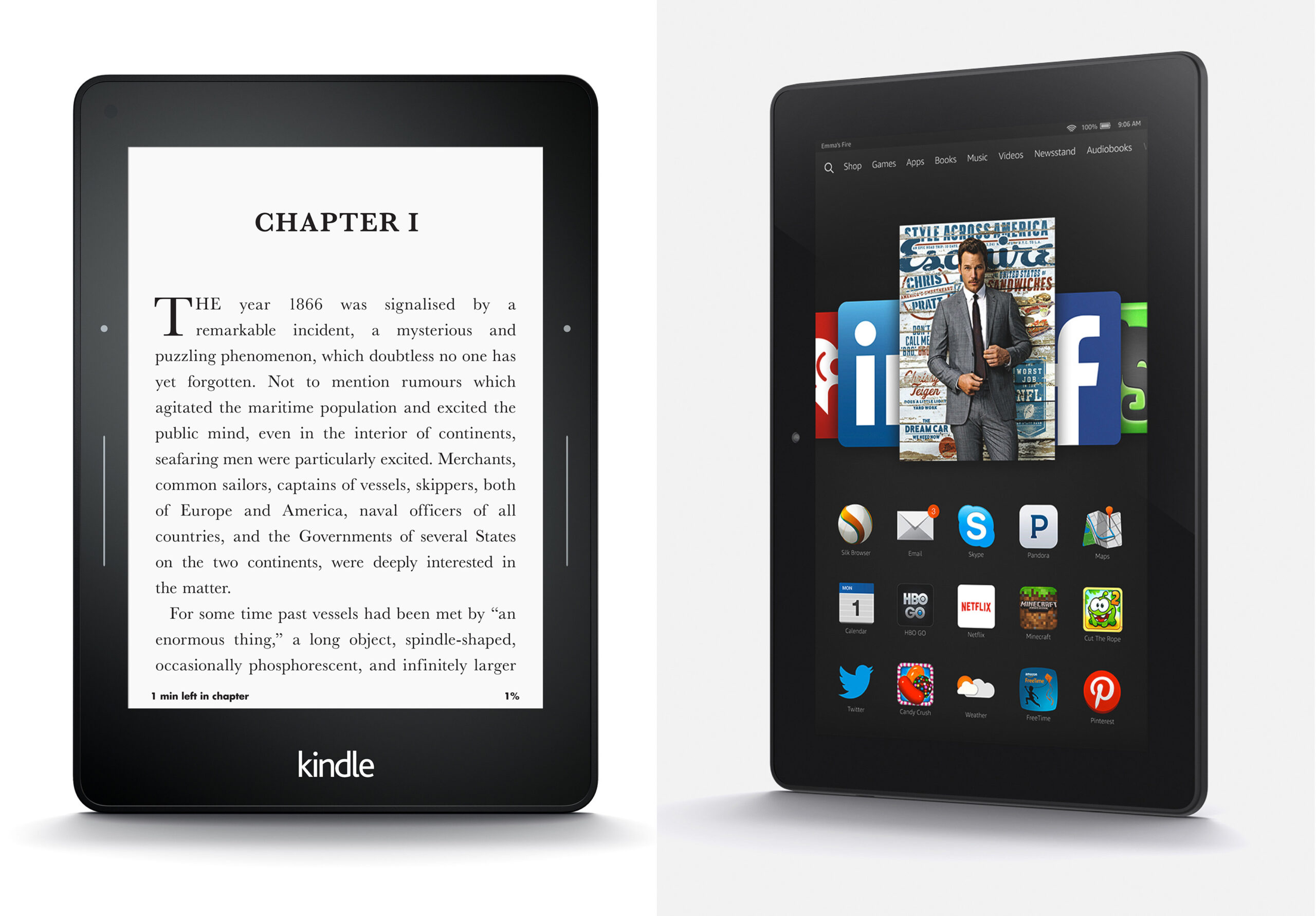 Amazon debuts new e-readers, kid-friendly Fire
