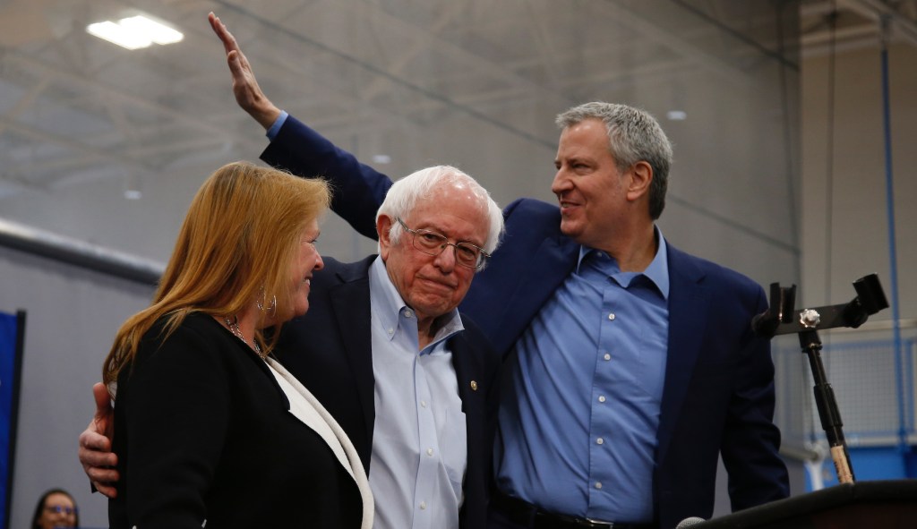 Bill de Blasio to endorse Bernie Sanders