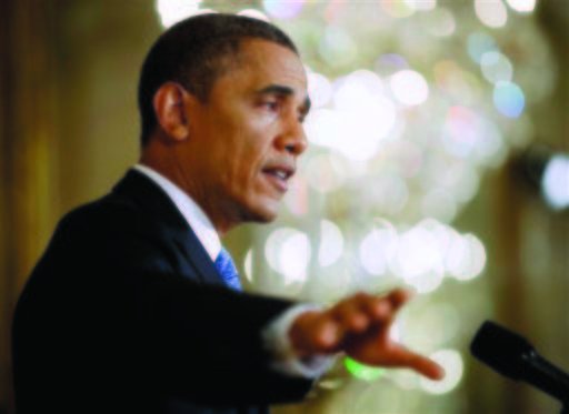 Obama approval rating at three-year high