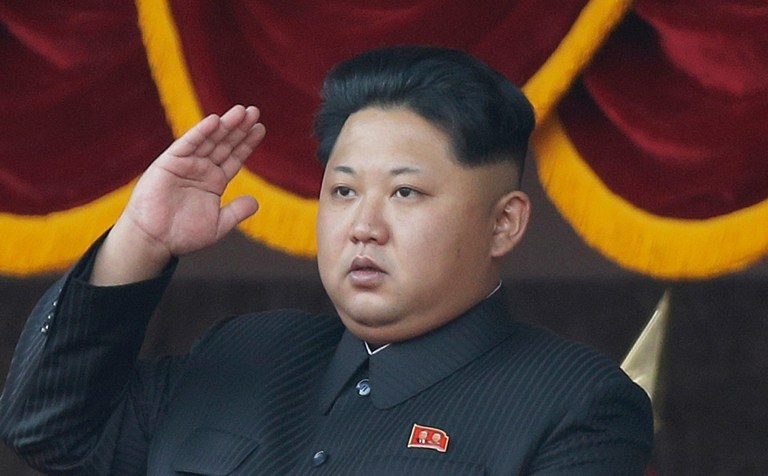 North Korean leader Kim Jong Un salutes at a parade in Pyongyang, North Korea. South Korean and international monitoring agencies reported Friday, Sept. 9, 2016 an earthquake near North Korea's northeastern nuclear test site, a strong indication that Pyongyang had detonated its fifth atomic test explosion. (AP Photo/Wong Maye-E, File)