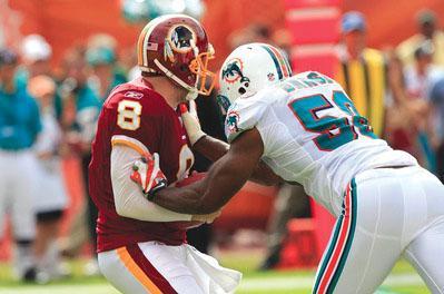 Ten observations: Dolphins 20, Redskins 9