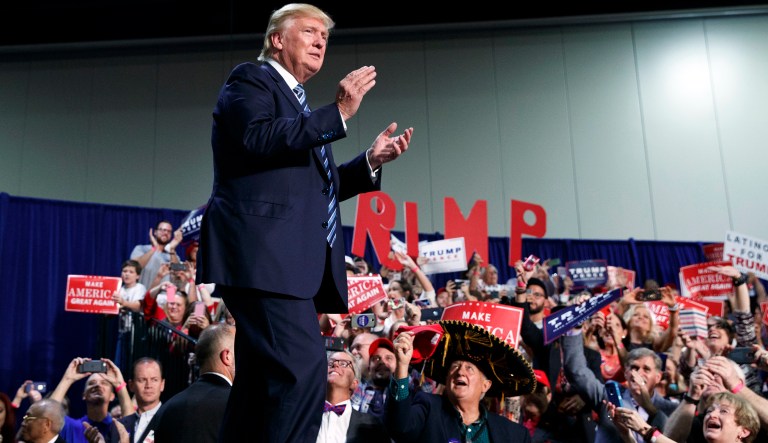 The Trump campaign and the Republican National Committee have spent more than $2.4 million on legal bills since January amid investigations from special counsel Robert Mueller and numerous congressional committees. (AP Photo/ Evan Vucci)