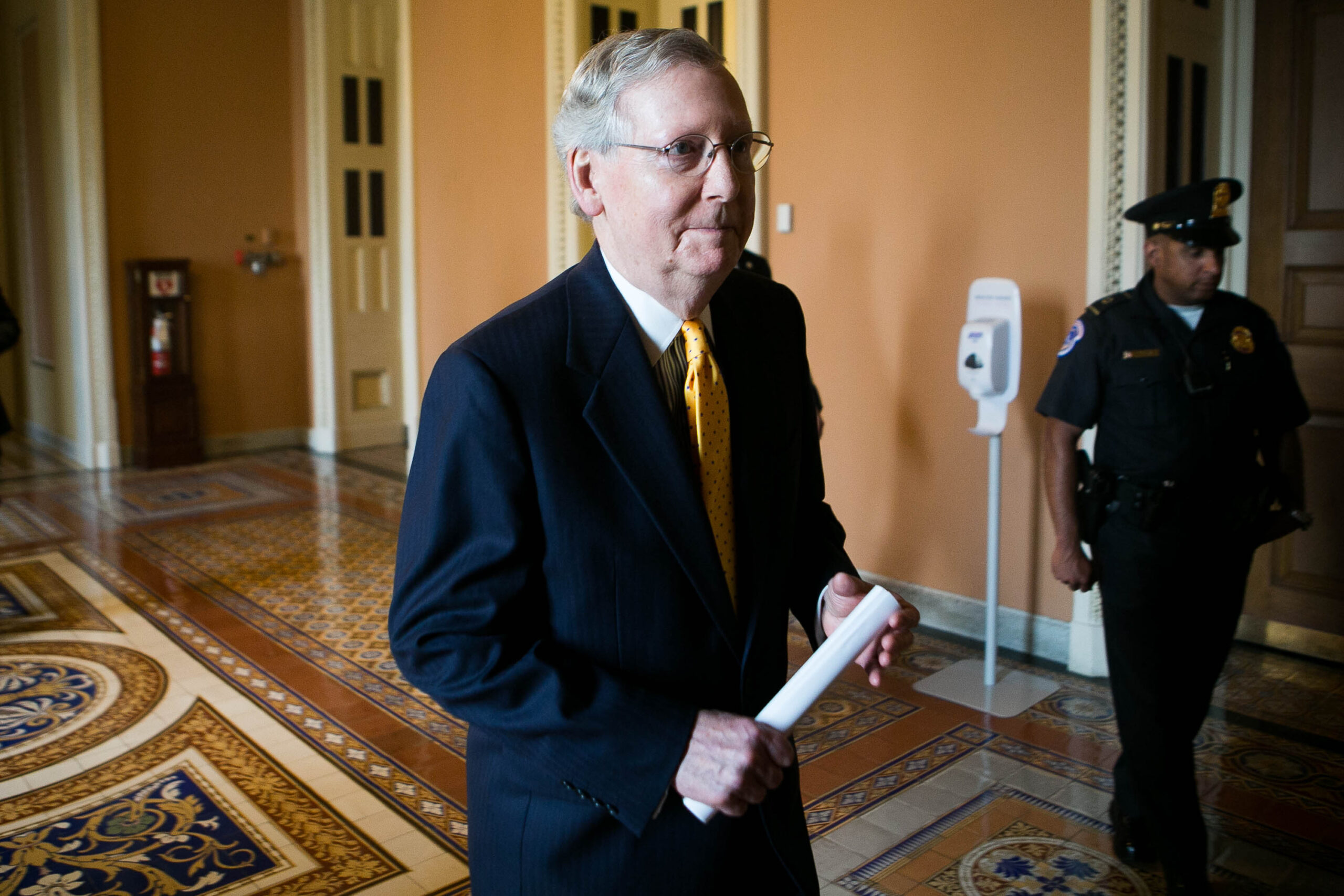 McConnell vows weekend work on six-year highway bill