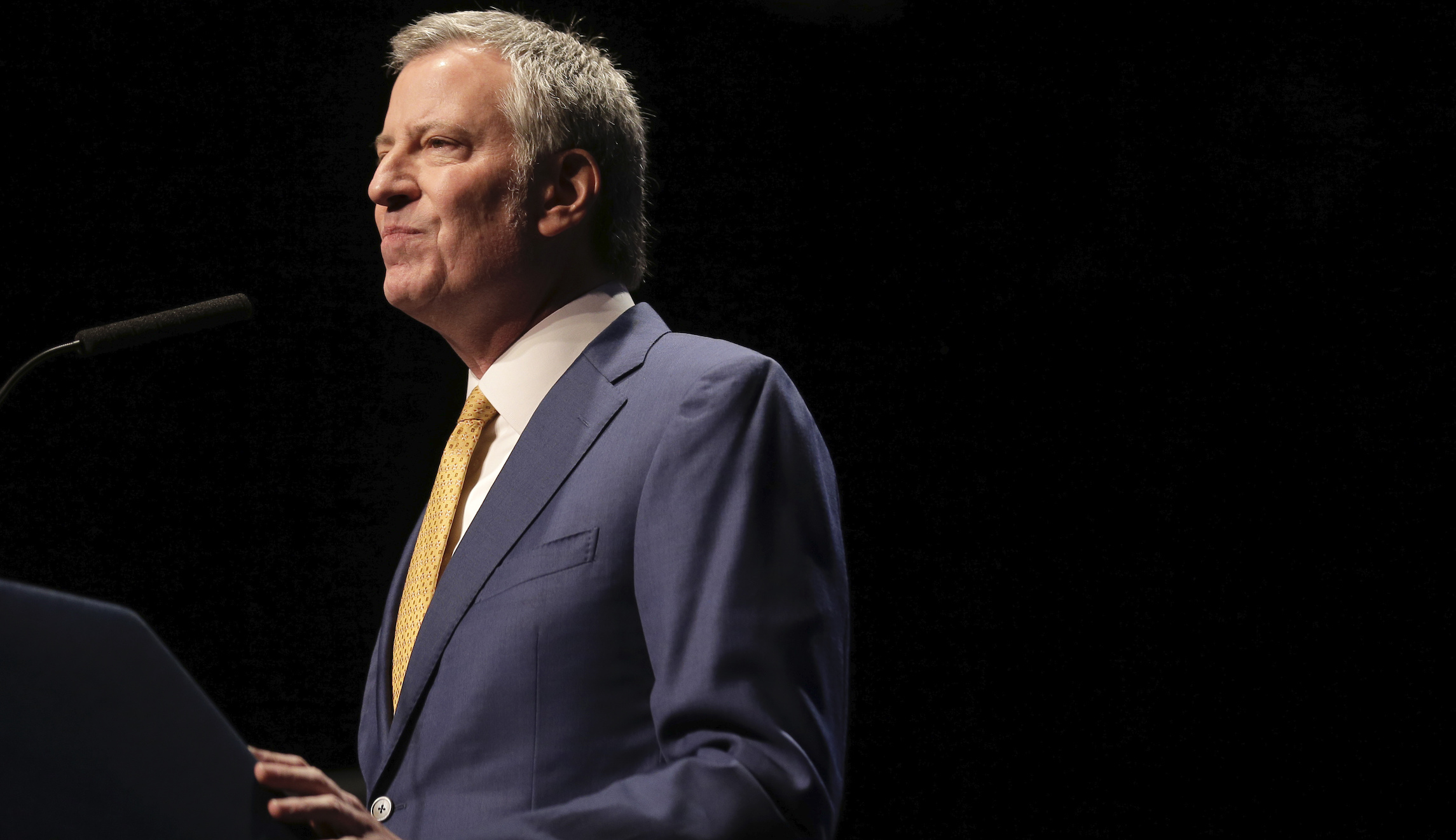 Bill de Blasio draws 15-person crowd in Iowa