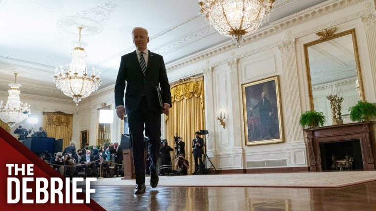 Washington Examiner’s The Debrief: Hugo Gurdon on Biden’s mixed messages over Russia sanctions