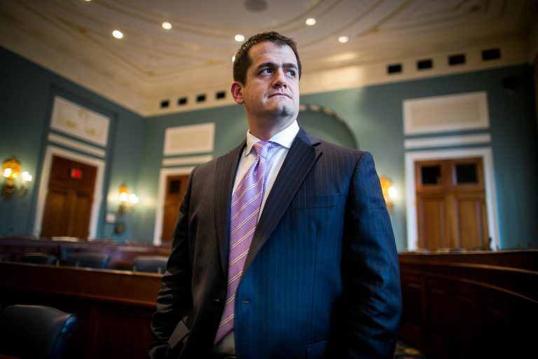 Tim Bertocci, a former soldier, sees how strategic decisions in Washington affect soldiers on the battlefield. (Graeme Jennings/Washington Examiner)