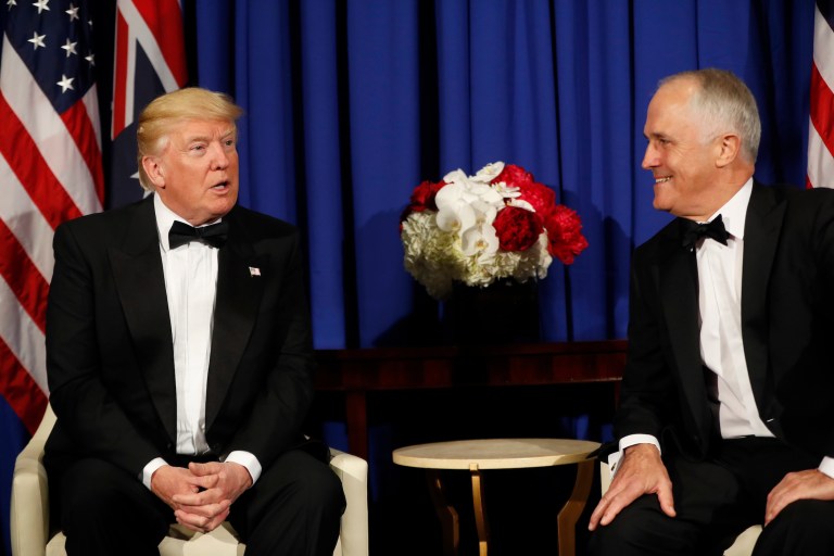 Turnbull later told an Australian radio station 3AW the bit was 