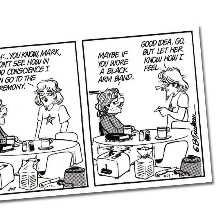 Verdict on ‘Doonesbury’