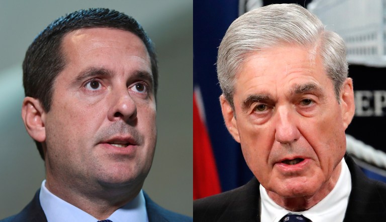 Devin Nunes, Robert Mueller.
