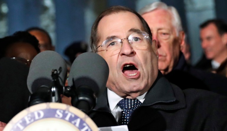 Rep. Jerrold Nadler, D- N.Y., said Tuesday he wants access to a four-page, GOP-produced memo detailing possible misuses of the Foreign Intelligence Surveillance Act committed by members of the intelligence community during the Obama presidency. (AP Photo/Alex Brandon)